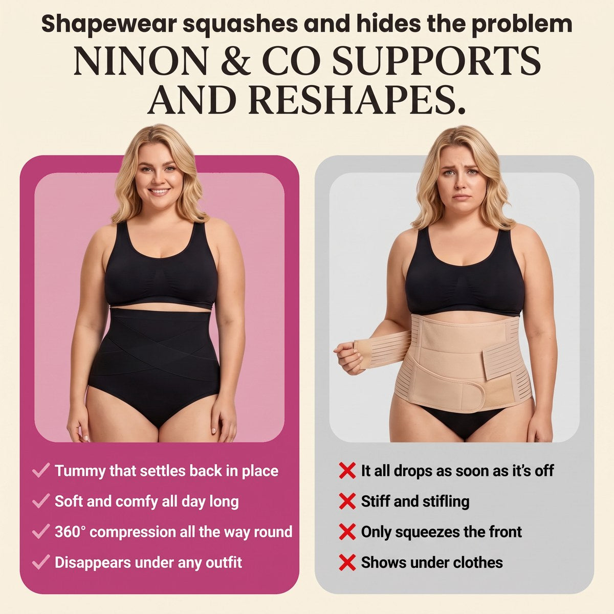 Ninon & Co 360° postpartum compression briefs