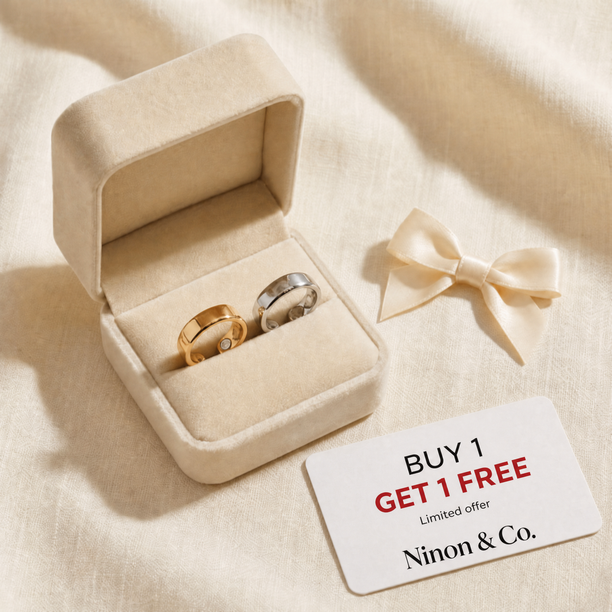 Buy 1 ring, get 1 free
