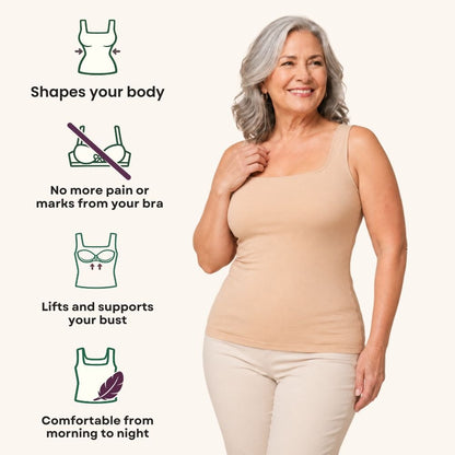 Ninon & Co Built-In Bra Comfort Shaper Tank